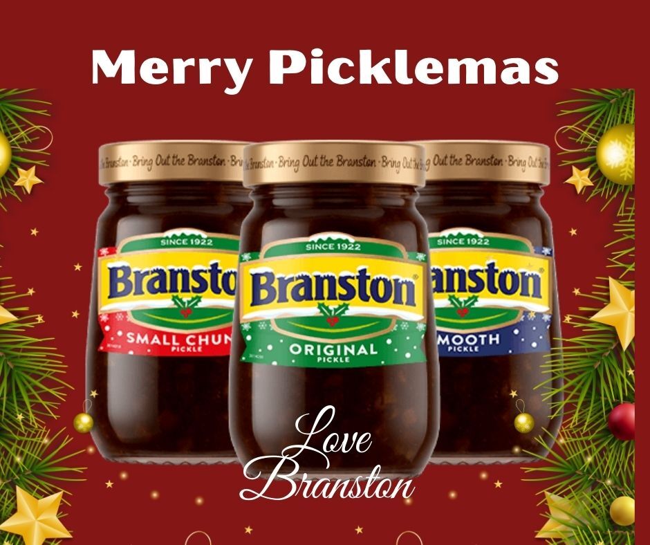 Branston Merry Picklemas Limited Edition Pickle Jars