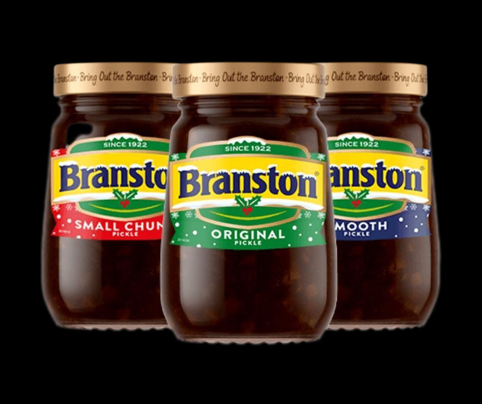 Christmas Branston Pickle Jars